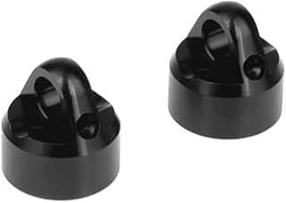 TEKNO RC LLC Shock Caps 7075 Emulsion Black Anodized 2 TKR6712A Elec Car/Truck Replacement Parts