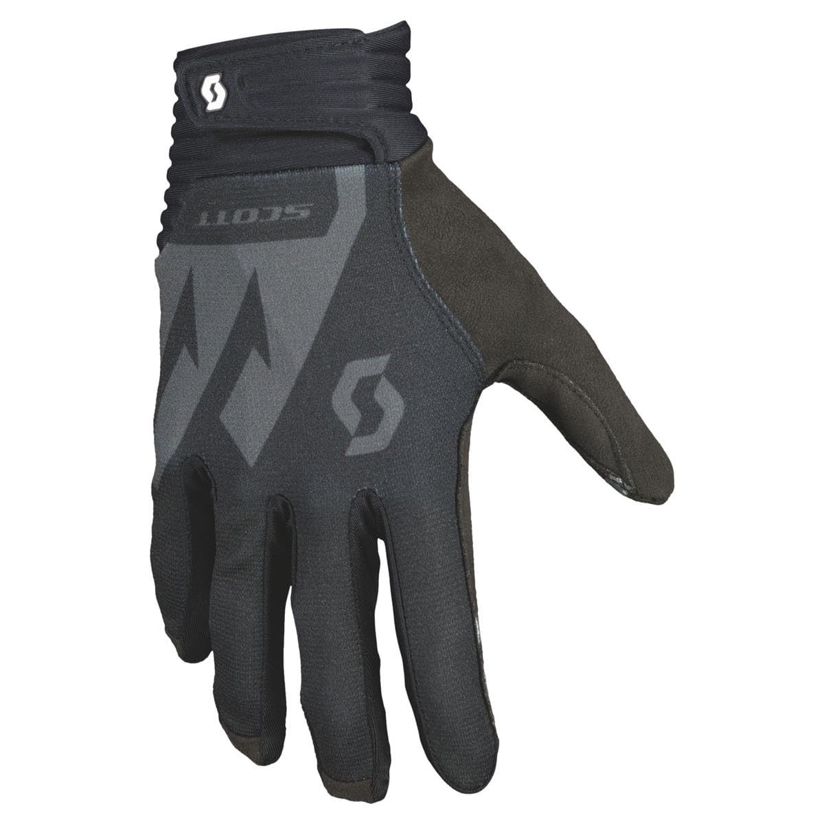Scott DH Factory 2023 Gants de cyclisme longs Noir/gris