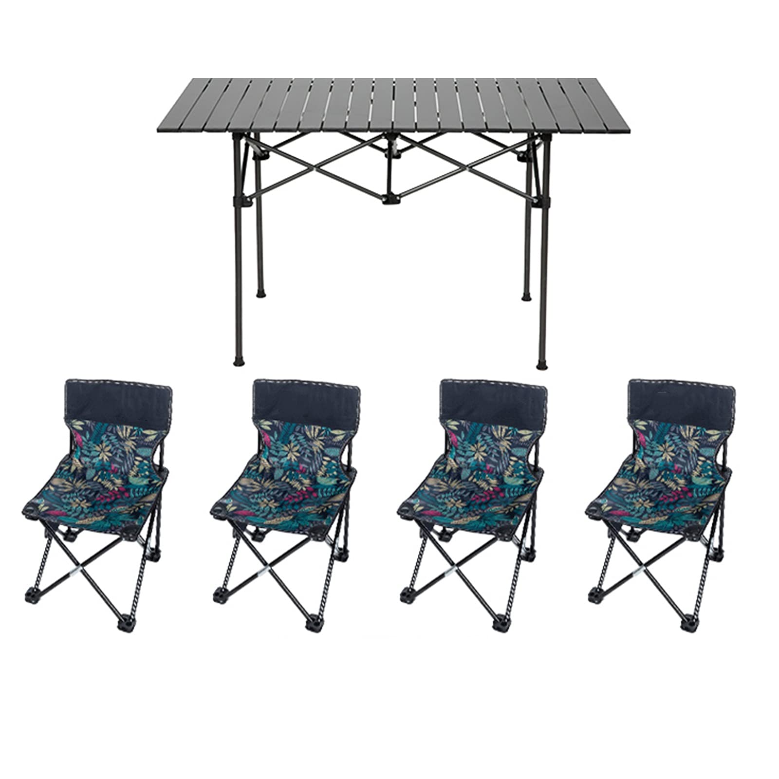 Table de pique-nique en alliage d'aluminium ultra légère