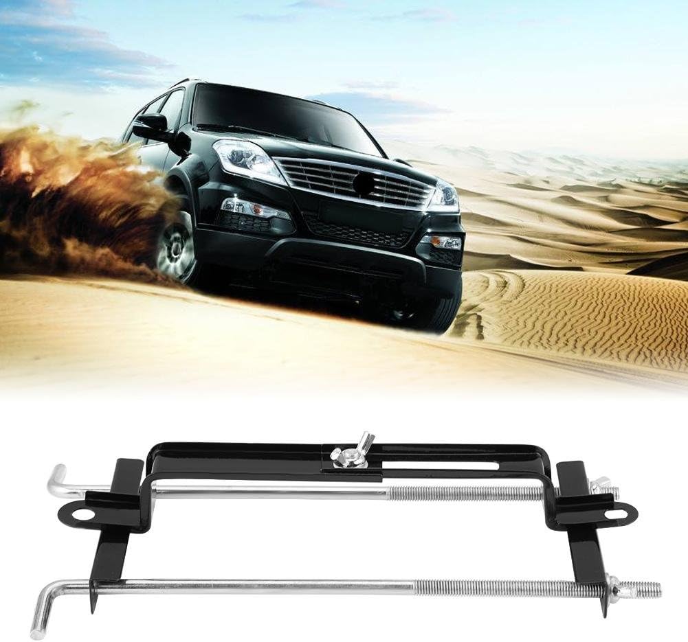 Car Battery Bracket, Durable Adjustable Car Battery Holder with Universal Fit for Cars, SUVs, Trucks, and More