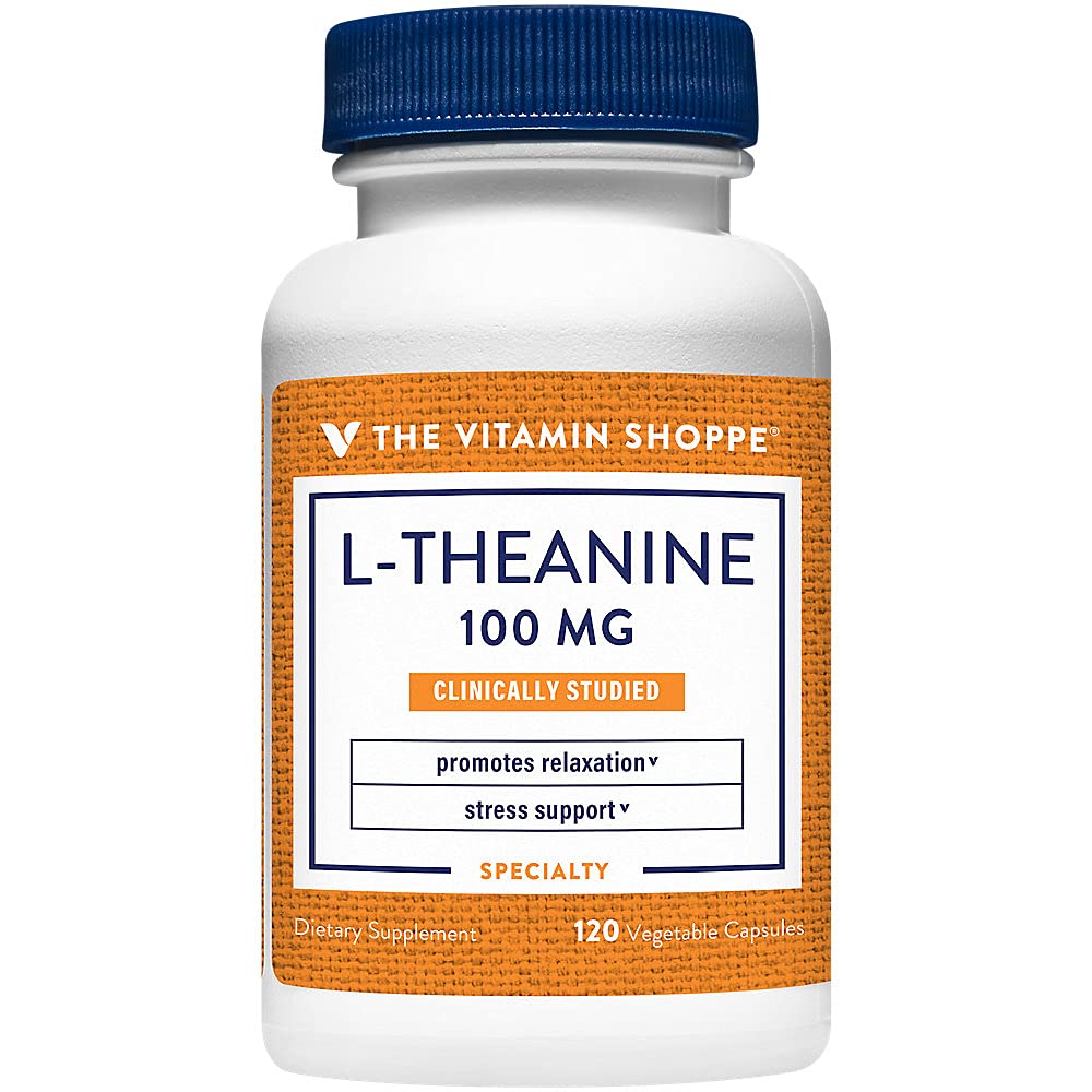 The Vitamin Shoppe L-Theanine 100MG