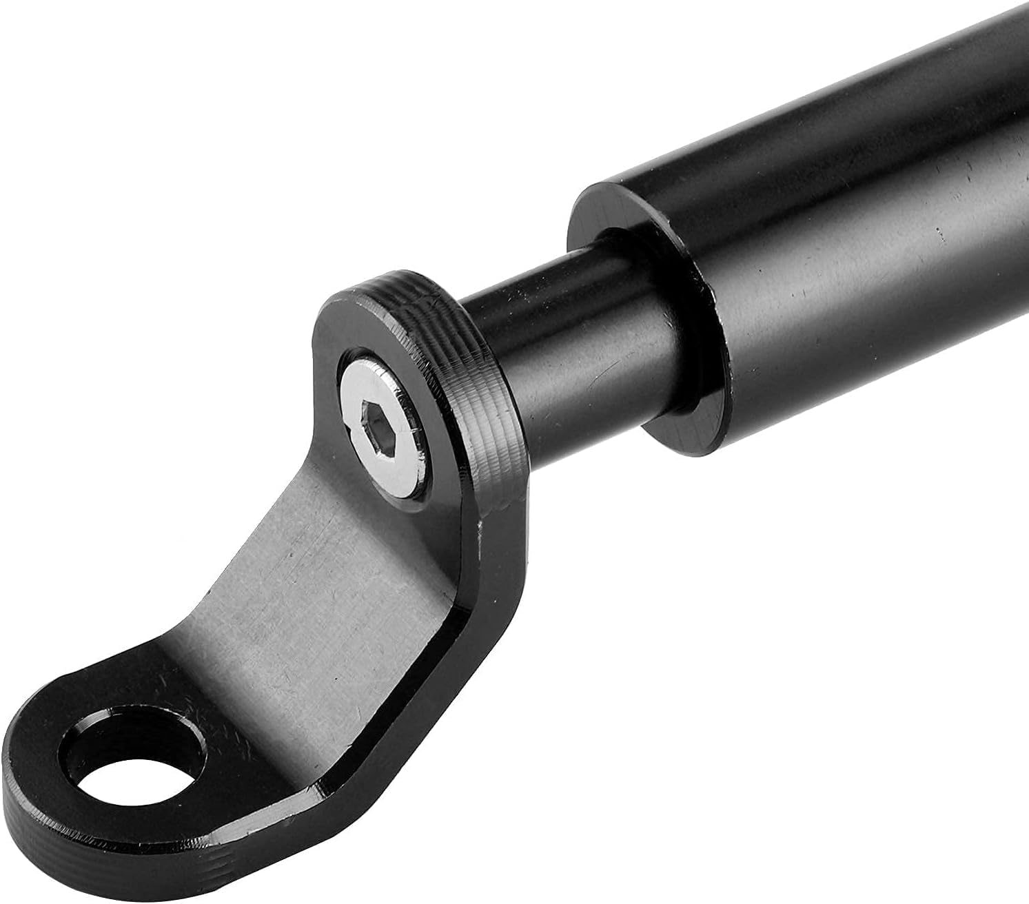 Extension de Guidon de Moto en Alliage d'Aluminium CNC, Renfort de Barre Transversale, Noir, pour Motos, Scooters, Véhicules Électriques