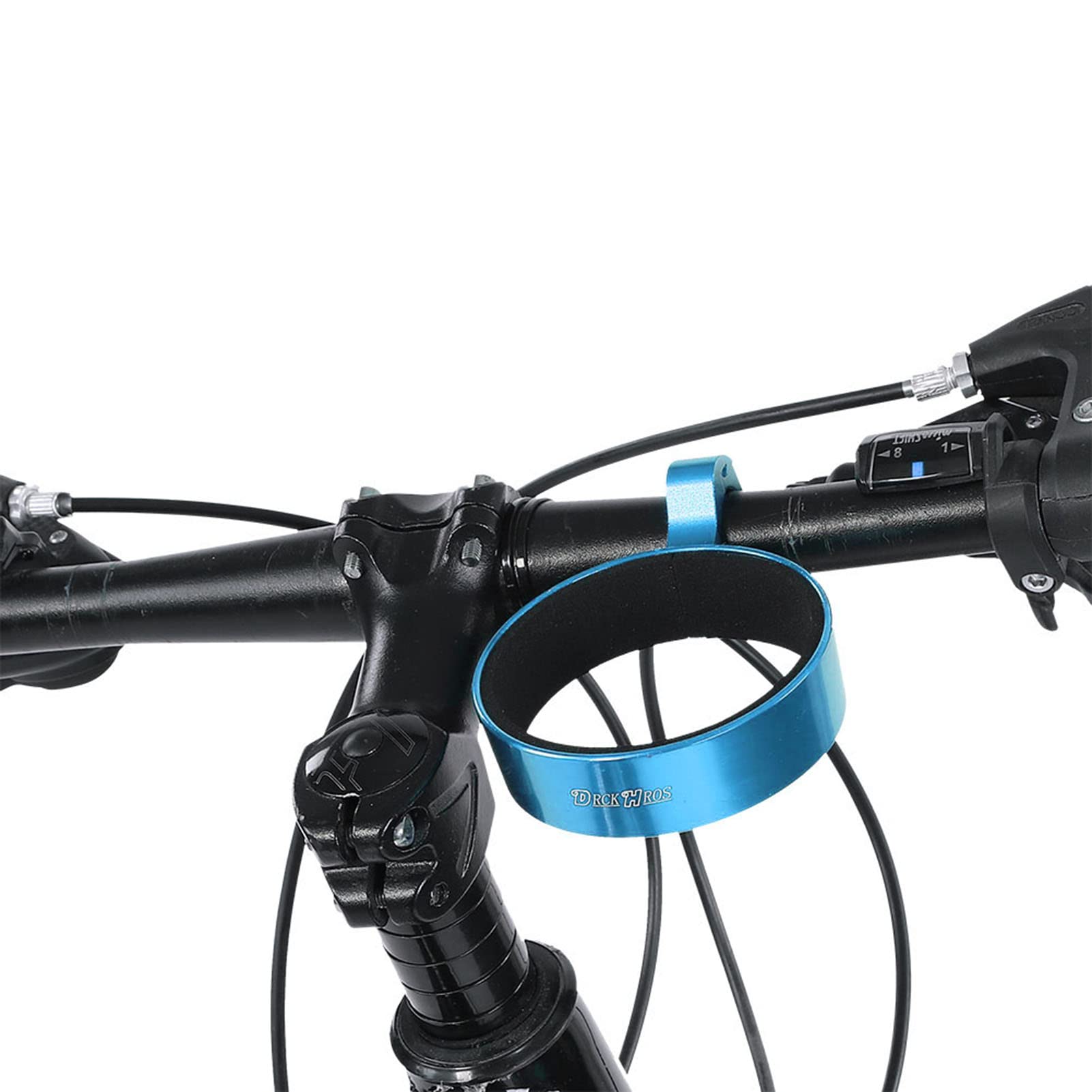 Porte-gobelet Vélo/moto En Alliage Alu – Diamètre Compatible ~76 Mm – Noir, Rouge, Bleu – Installation Facile