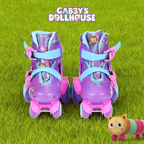 Image of Trainer Skates for Kids, Light Up LED Wheels, Adjustable