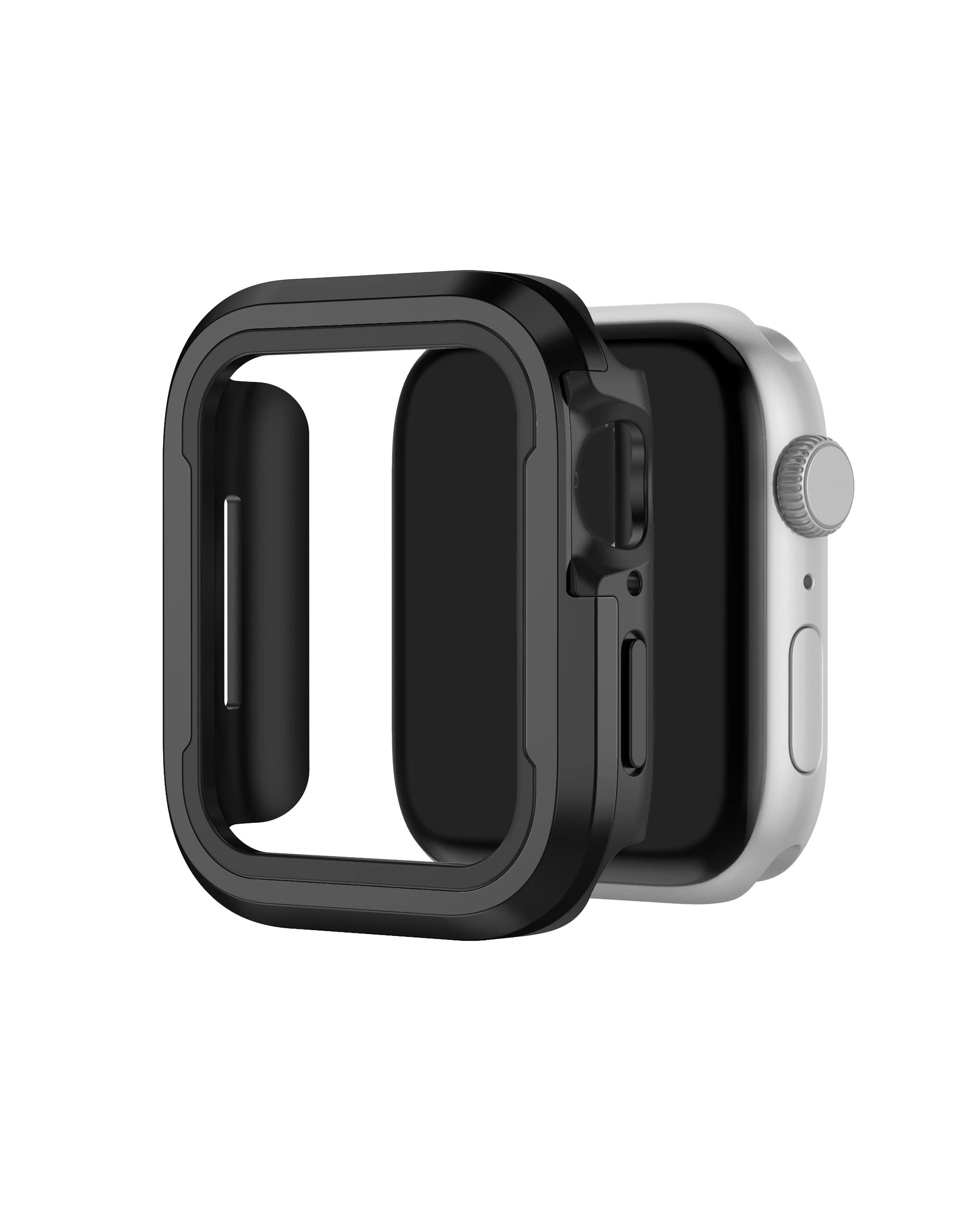DailyObjects Black Tough Fit Apple Watch Series Case (45mm) (Watch not Included) (B0BRXHKH2K) Amazon Price History, Amazon Price Tracker