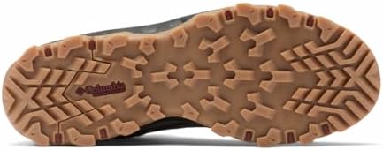 Columbia Mens Flow Centre Sneaker, Dark Grey/Red Jasper, 11.5 US | Image 7