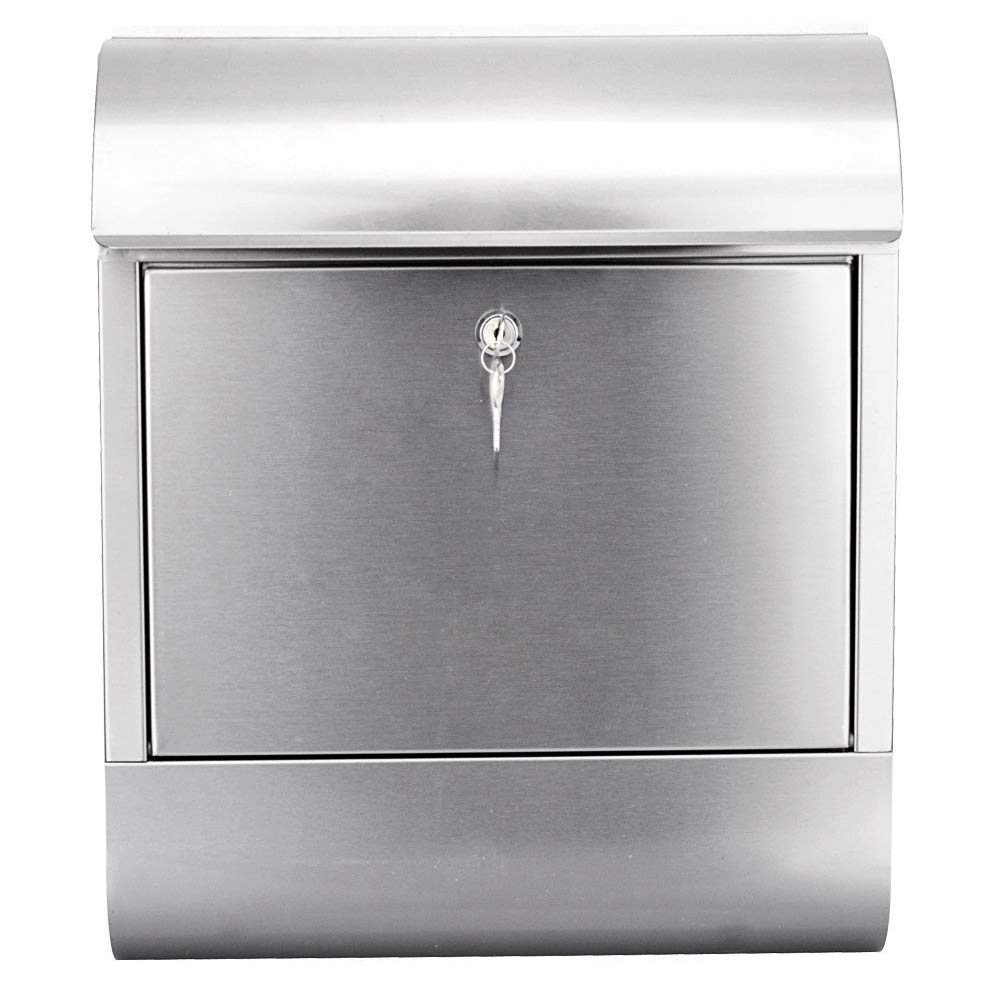 Buy XY Wall Letterboxes Mailbox Stainless Steel, Walled Home