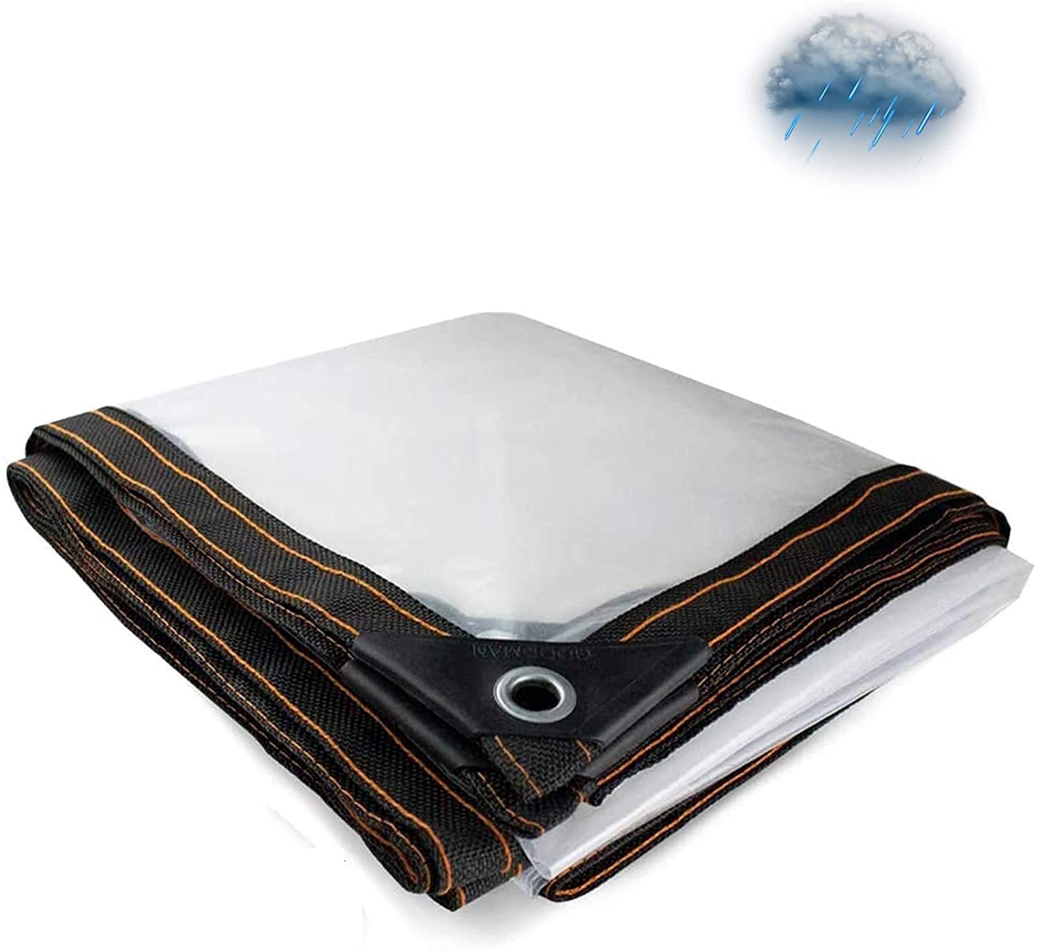 Lona impermeable para carpa exterior de plástico transparente flexible