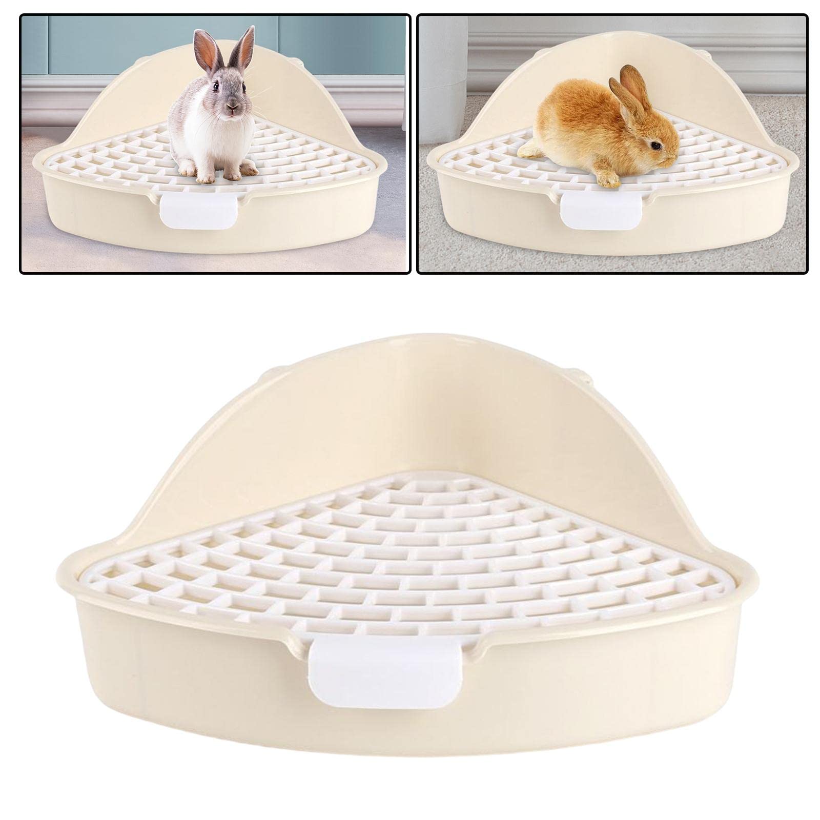 Orinal Bandeja Sanitaria Para Conejos Baño Para Conejo Caja De