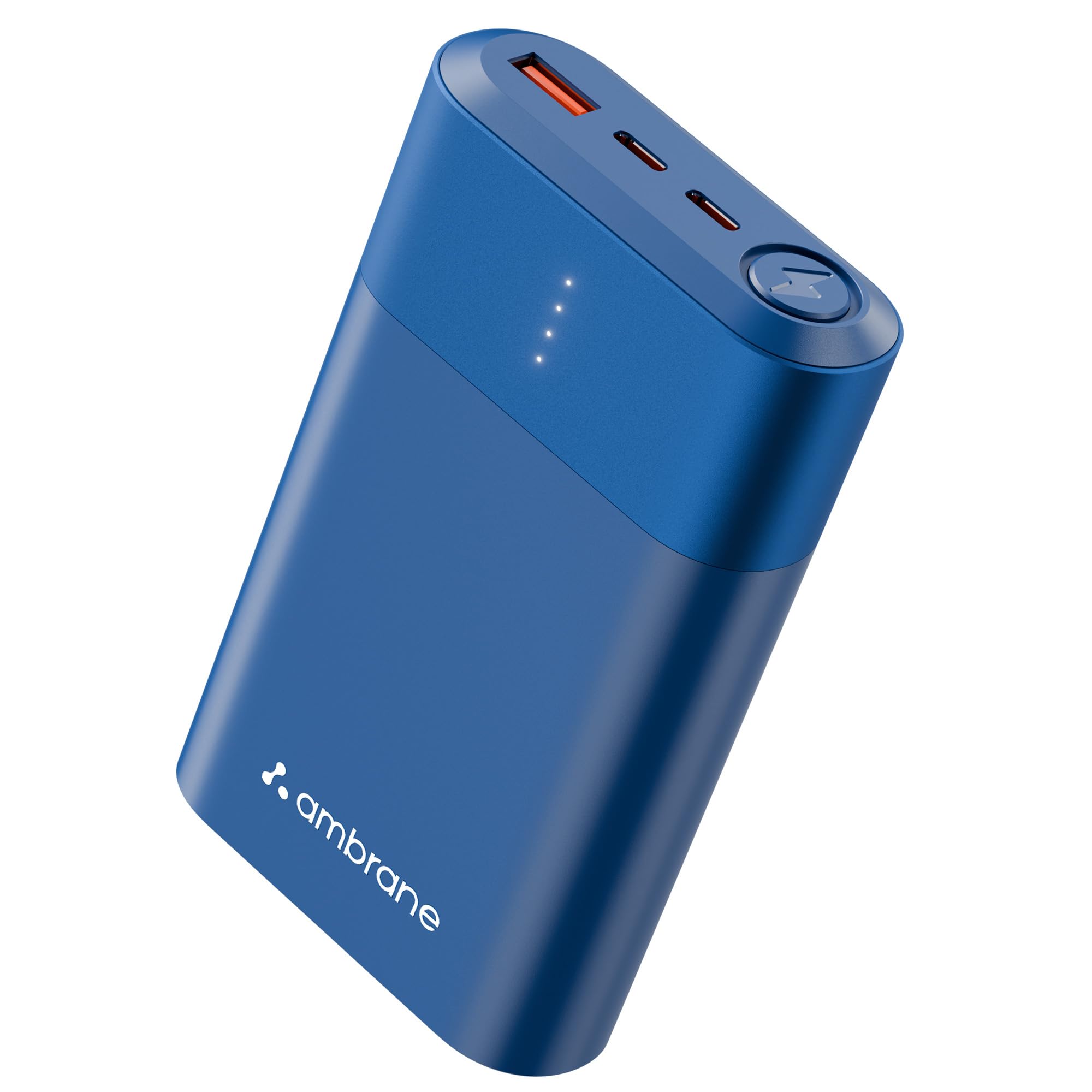 Ambrane 20000mAh 33W Fast Charging Power Bank, Emergency Backup for Macbooks/Type C Laptops,Type-C Input & Output PD 3.0, For All Mobiles-iPhone & Android, Tablets, Other Devices (PowerlitDuo 30 Blue)-image-33