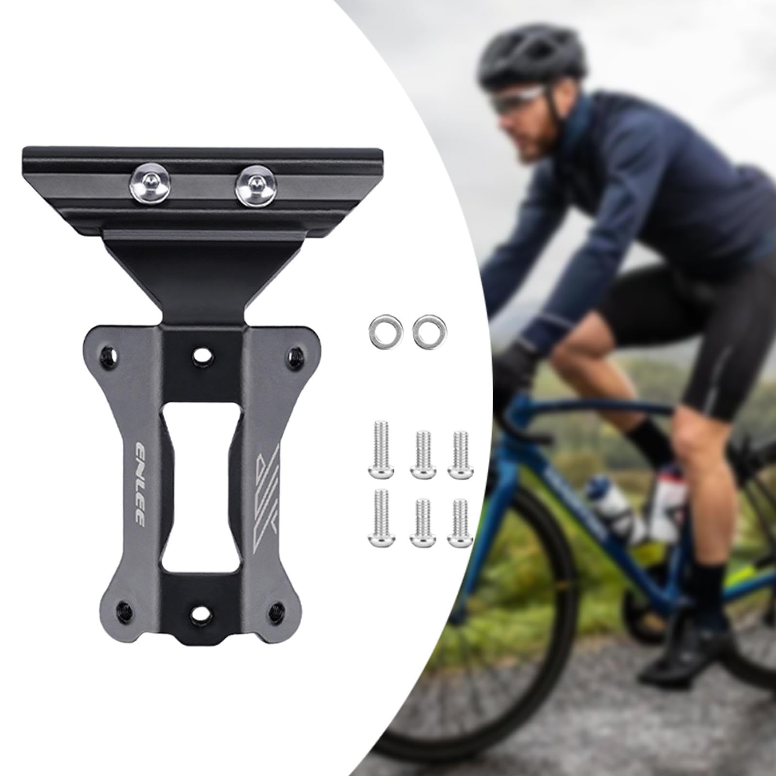 Porte-bidon Convertible Pour Selle De Vélo – Support Double Bouteille, Installation Facile En ABS