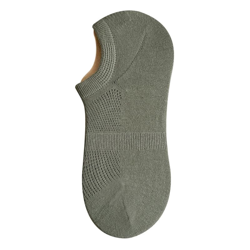 Chaussettes invisibles homme antidérapantes silicone anti-humidité lot de 10 paires