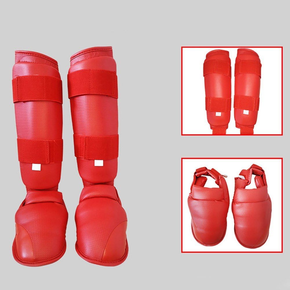 Parastinchi Boxe Parastinchi Boxe Parastinchi Parastinchi Karate Protezione per Gambe Karate per MMA Taekwondo Kickboxing Boxe Judo