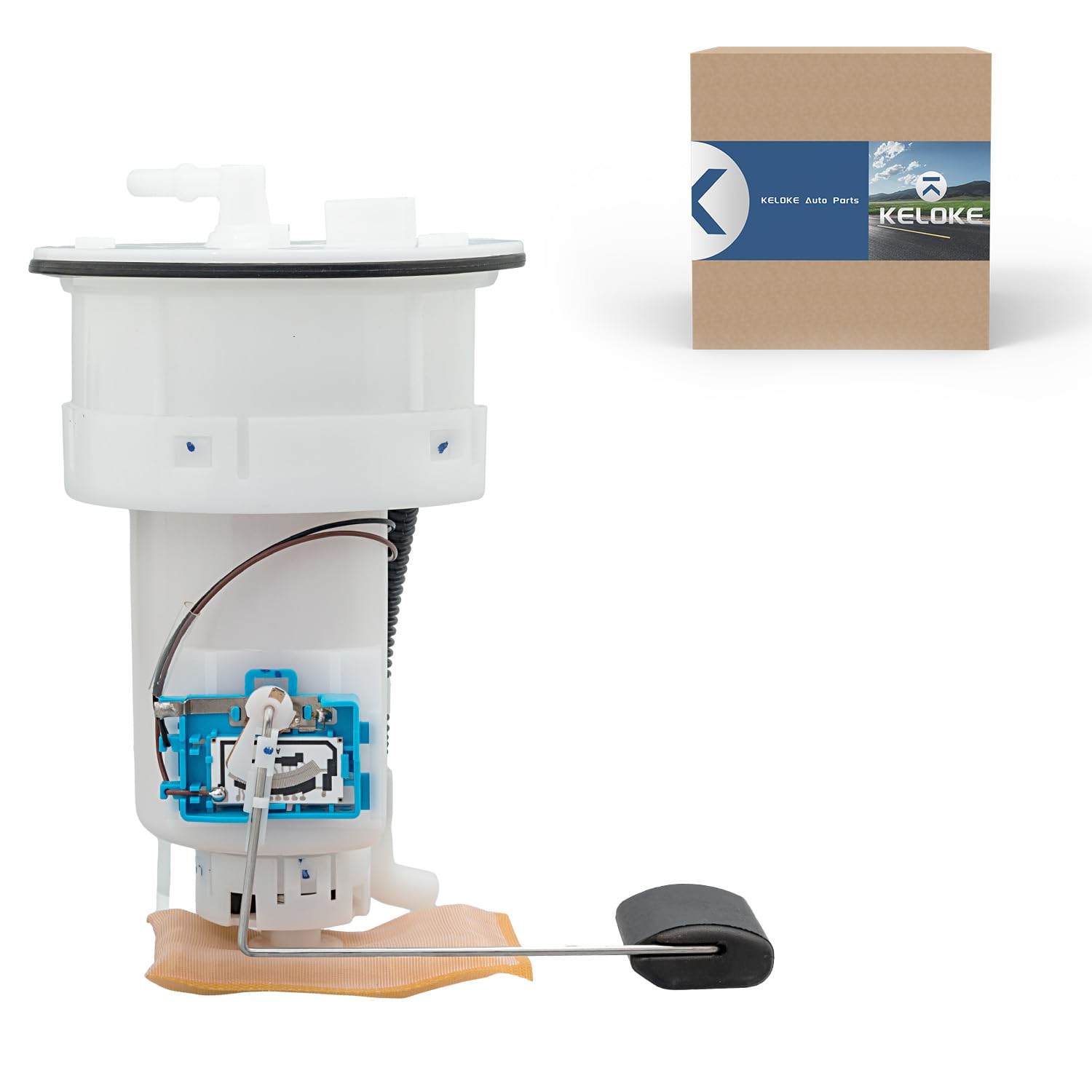 KELOKE Electric Fuel Pump Module Assembly with Sending Unit Compatible with 2006 2007 2008 2009 2010 2011 Hyundai Accent & Kia Rio Rio5, Elantra 2006 L4 1.6L, Replace# E8730M FG1367 FG0790 311101G500