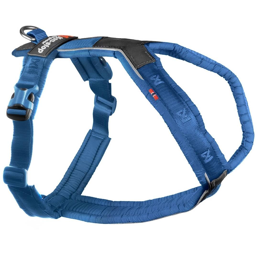 Non-Stop dogwear Line Harness 5.0 |216| Arnés para el día a día, color: azul, talla: G 4
