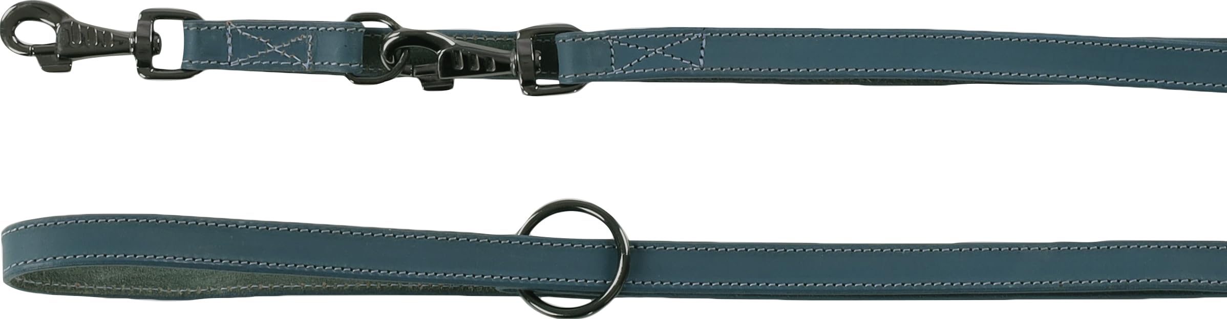 Flamingo Dog Training leash Denver Blue 2,4m 22mm