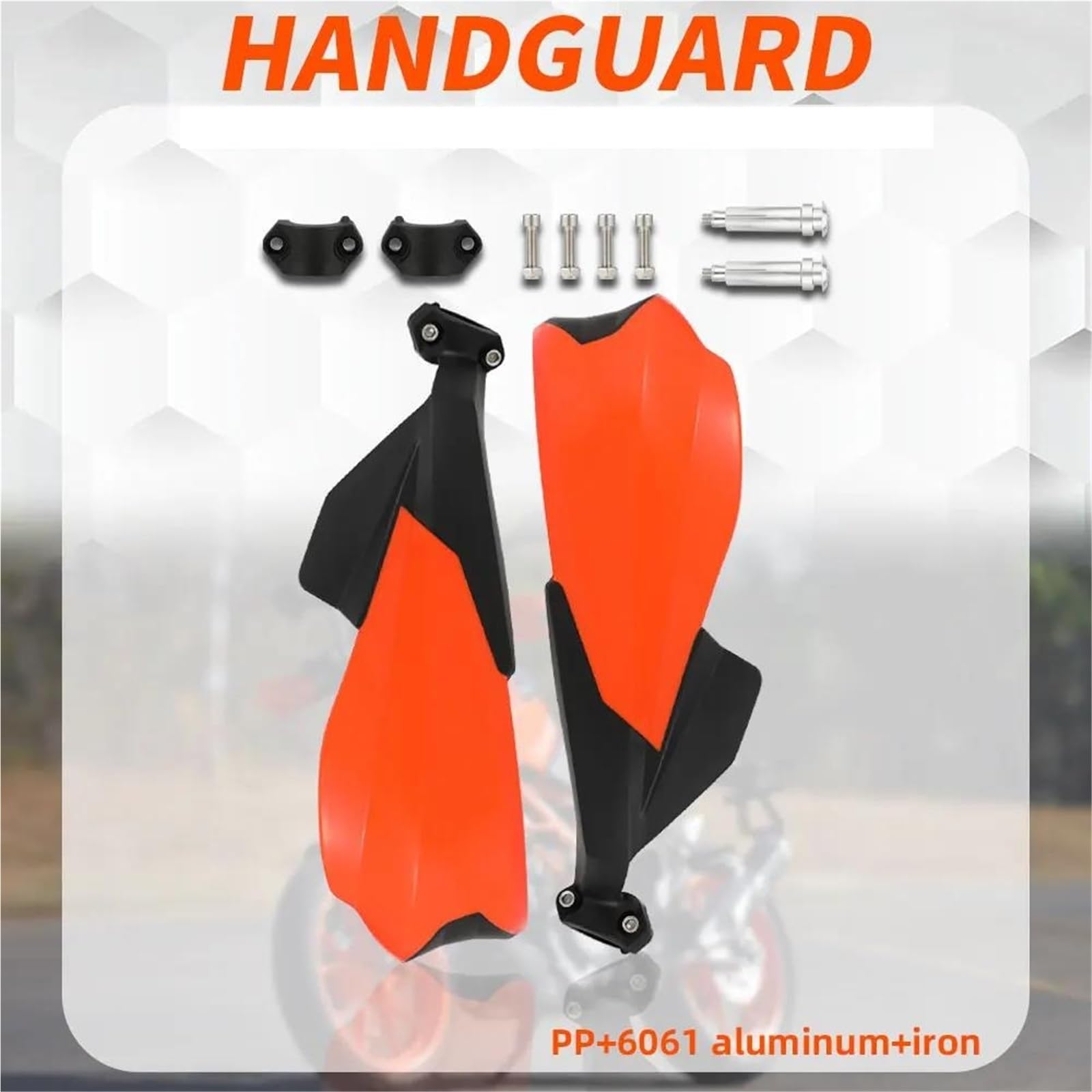 para Honda para Kawasaki para Yamaha Protector Manos de Moto | Protector de mano para motocicleta de 22 mm, cubiertas para manillar