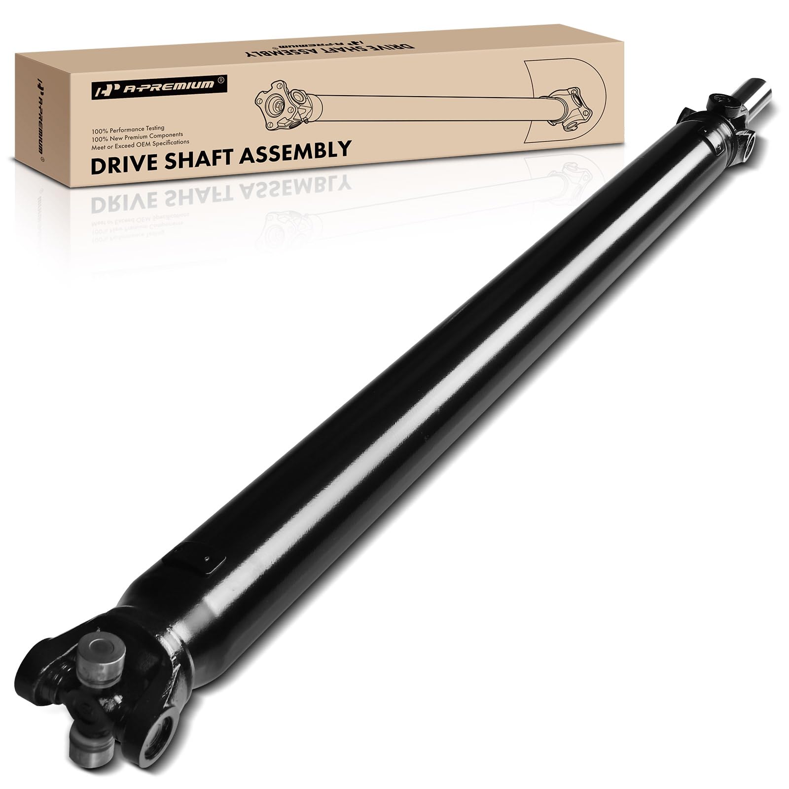 A-Premium Rear Complete Drive Shaft Prop Shaft Driveshaft Assembly Compatible with Chevrolet, GMC, Cadillac Models - Suburban 1500 Avalanche Yukon XL 1500 Escalade