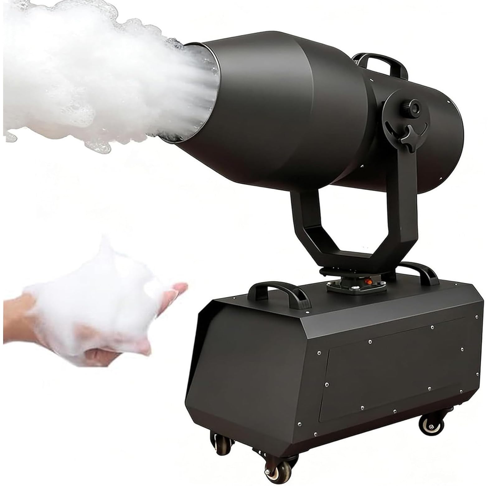 Eastnmythet Foam Machine for Party 2000W High Power Foam Maker Cannon Bubble Machine Outdoor Summer Pool Party Celebrations Events Without LED