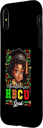 Miniatura 8 de iPhone 14 Plus Future HBCU Grad Black Girl Kids Graduación HBCU College Case