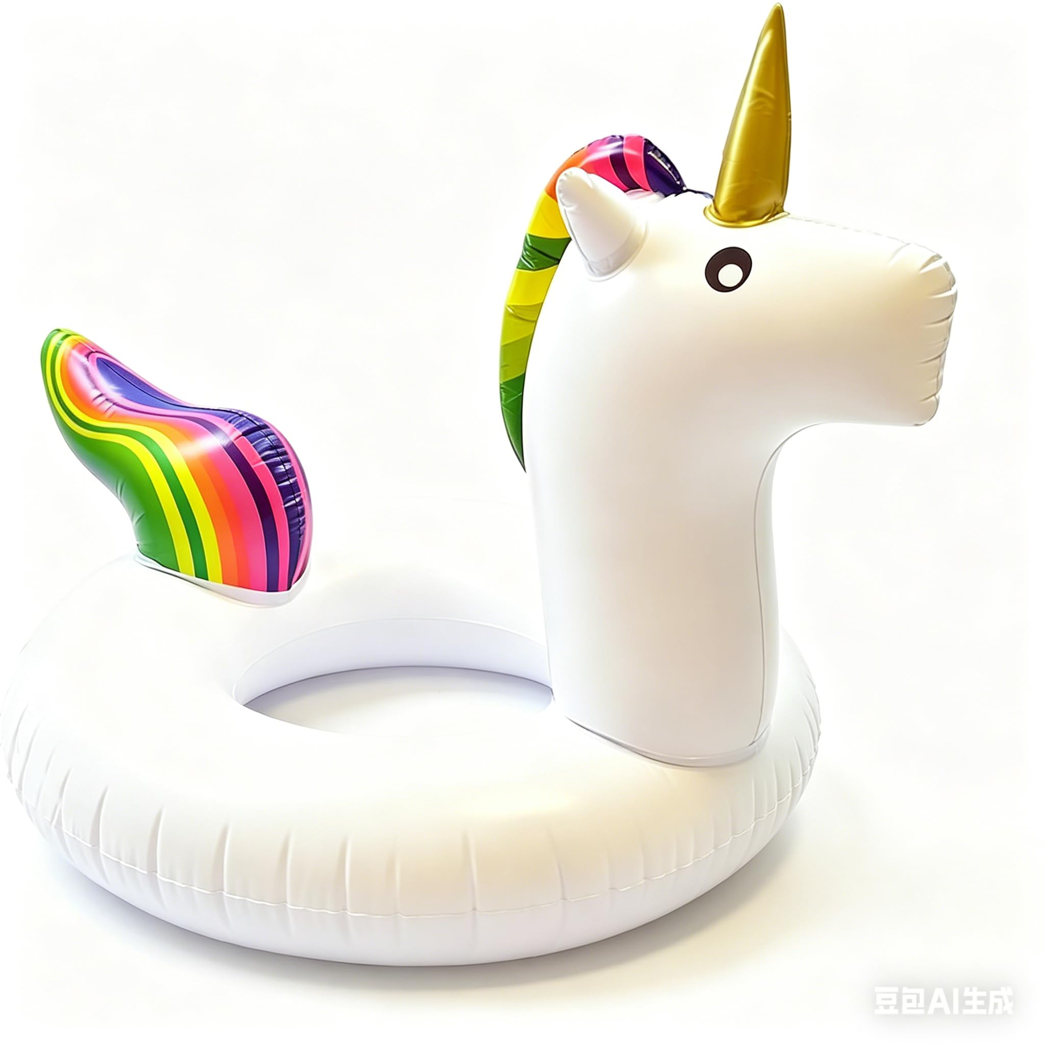 Swimming Ring Unicorn inflatable Pool Float for Adults Kids, 90cm Unicorn Inflatable Pool Ring Floaties Swim Rings Raft Lounger Water Float Pool Toys for Girls Women Beach Lake Summer Water Party