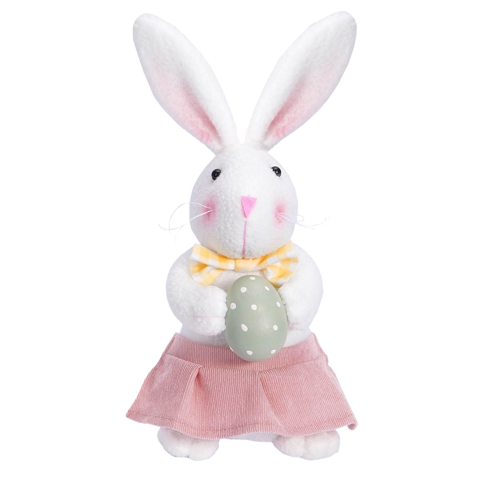 NEWFT Easter Day Decorations with Eggs Easter Day for Adult, Handmade Plush Ornament, Handmade Gnomes