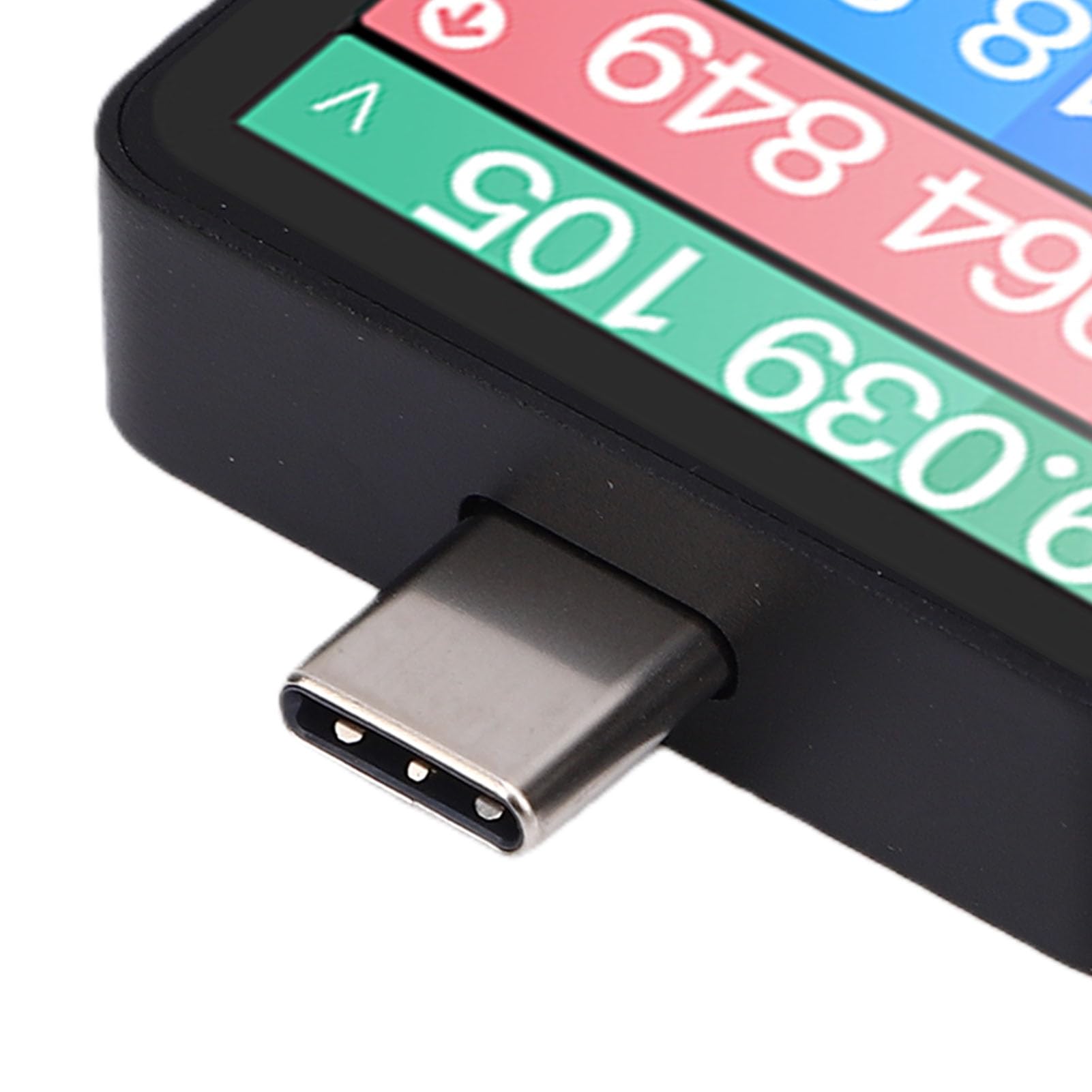 USB C Szybki Tester Ładowania z 1.54-calowym Ekranem IPS i 20-bitowym Miernikiem Napięcia/prądu ADC do Diagnostyki ładowarek PD3.1, QC5.0, IOS 140W.