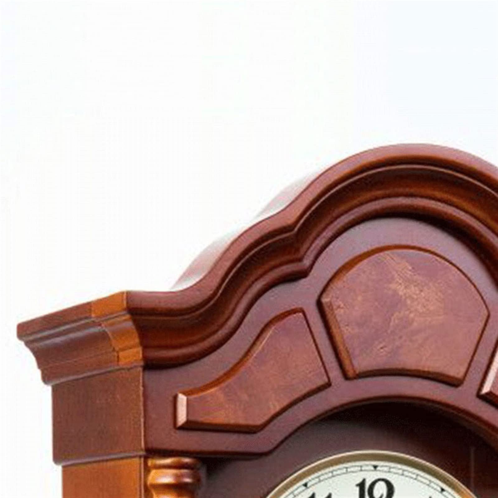 Reloj de Escritorio Reloj de Madera Informe Horas Sala Estar Escritorio Decorativo Retro Cuarzo Grande