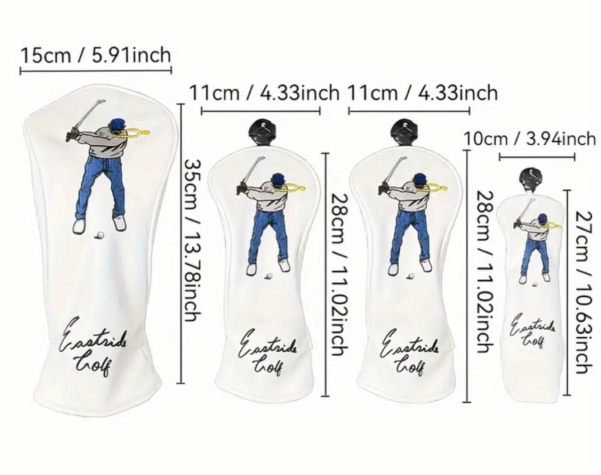 Amazon.co.jp: East Side Golf ヘッドカバー 3個Set : スポーツ  