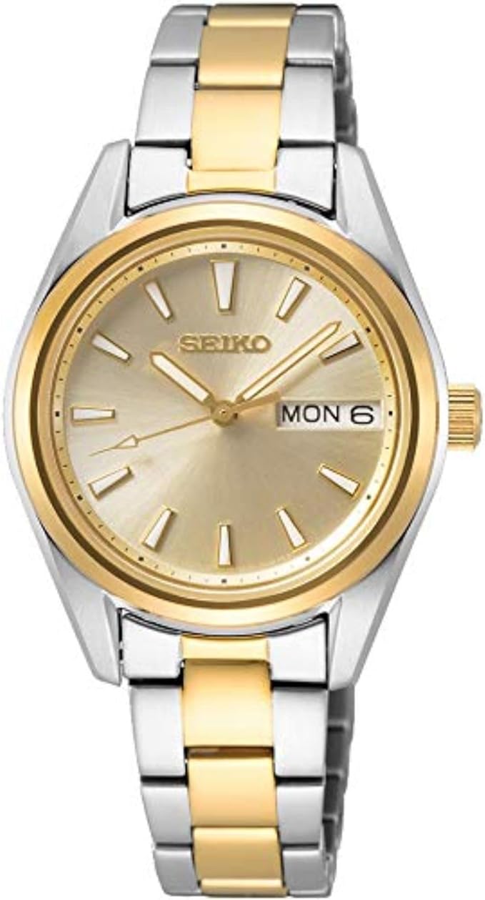 Seiko Reloj Analógico para Mujer de Cuarzo japonés con Correa en Acero  Inoxidable SUR354P1 : Amazon.es: Relojes