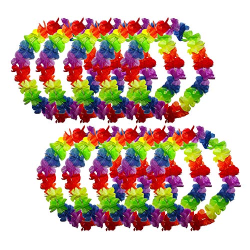 Ghirlande di collane hawaiane Illuminate a LED (10...