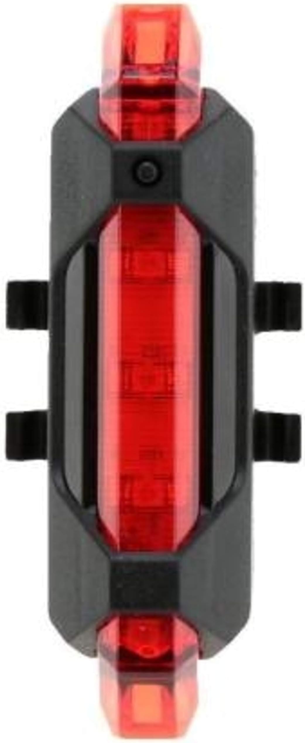 Lista Bicycle LED Head Light USB Rechargeable Light Cycling Lamp Head Light Tail Light (red)