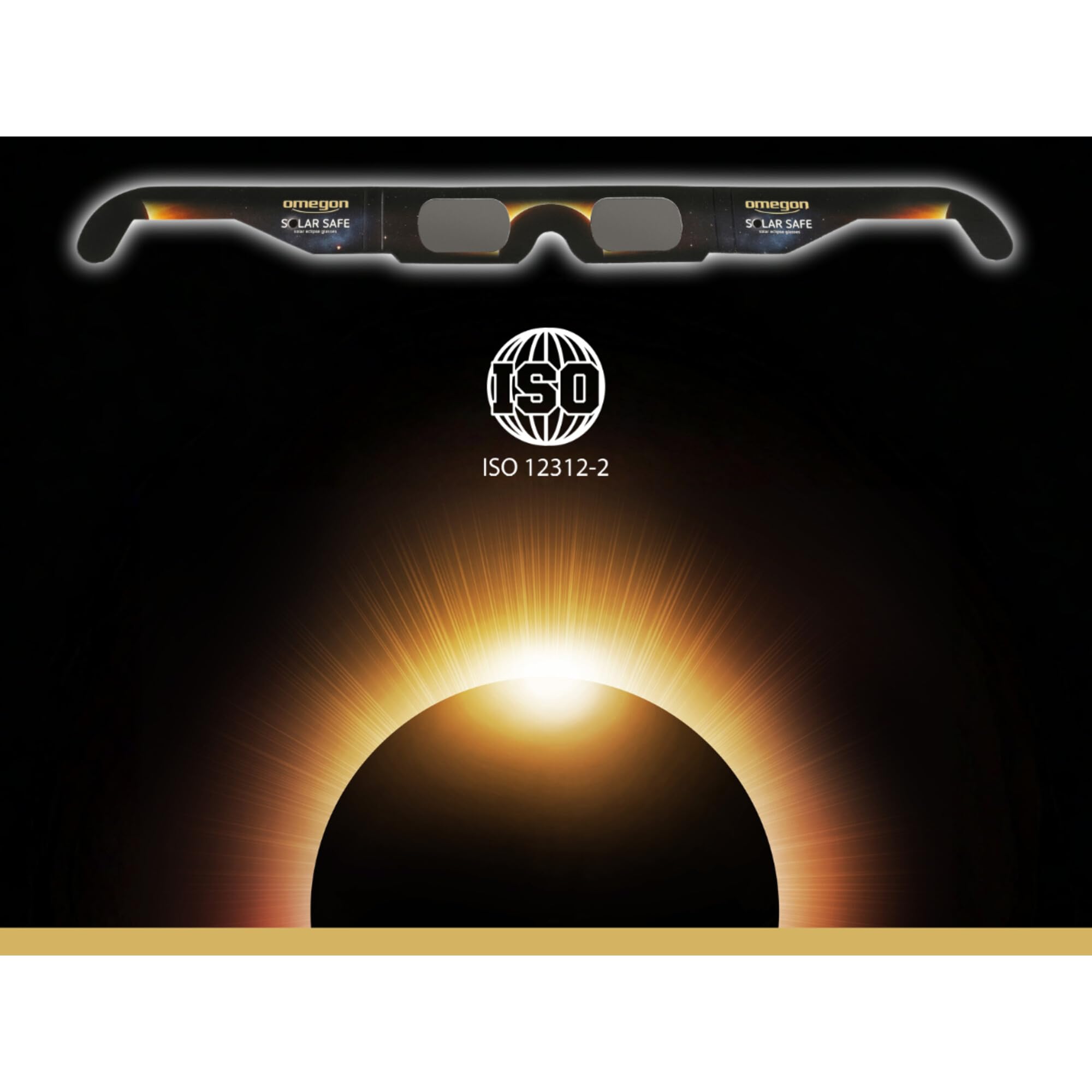 Omegon Okulary do obserwacji zaćmienia Słońca Sofi Solar Safe, 10 sztuk