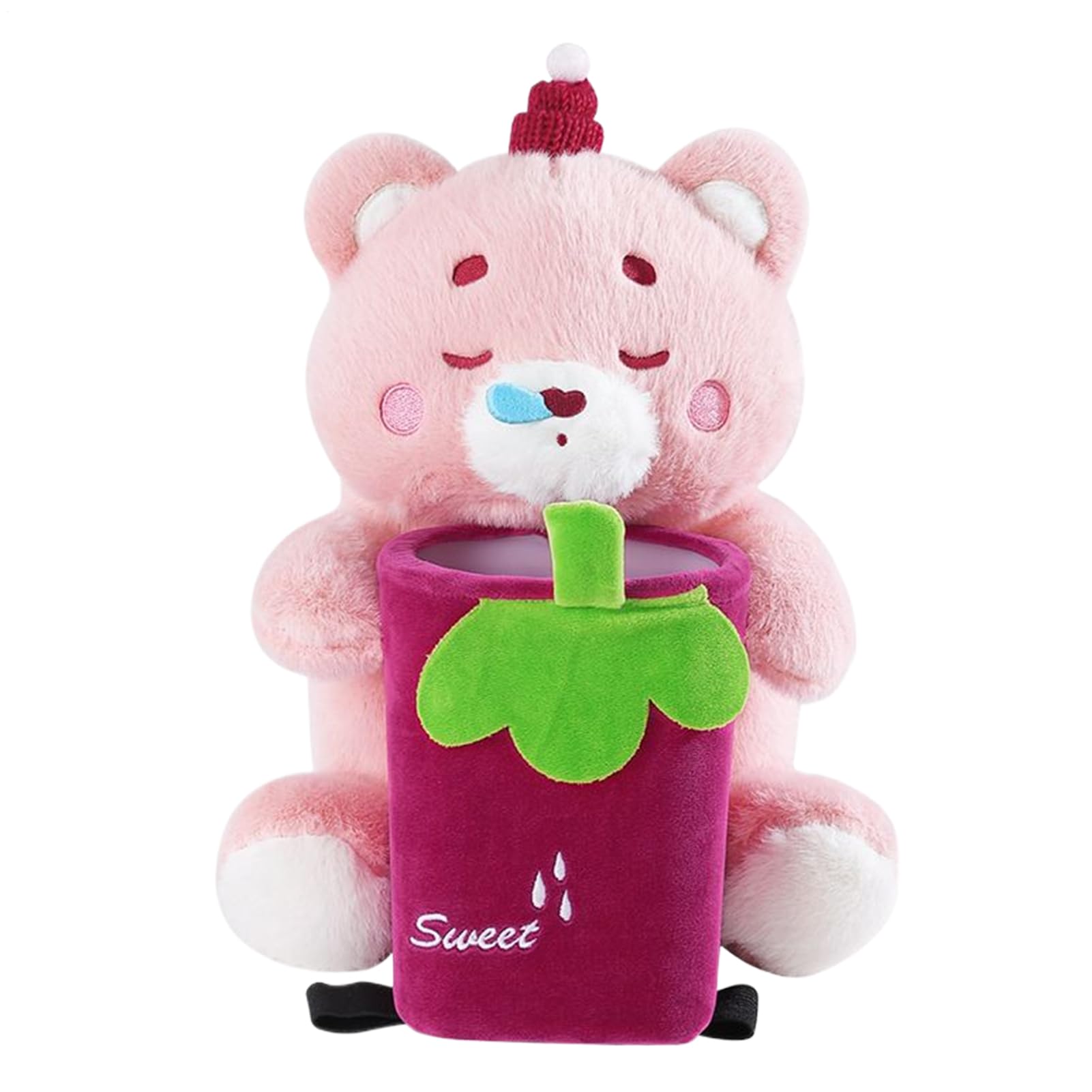 Poubelle voiture peluche pour voyager en famille | Porte-boîte à mouchoirs auto