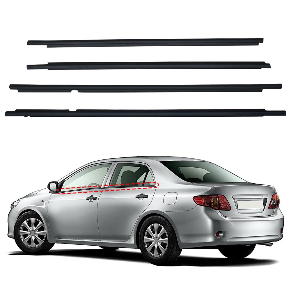 Amazon.com: 4pcs Outside Window Seals Weatherstrip Trim Molding