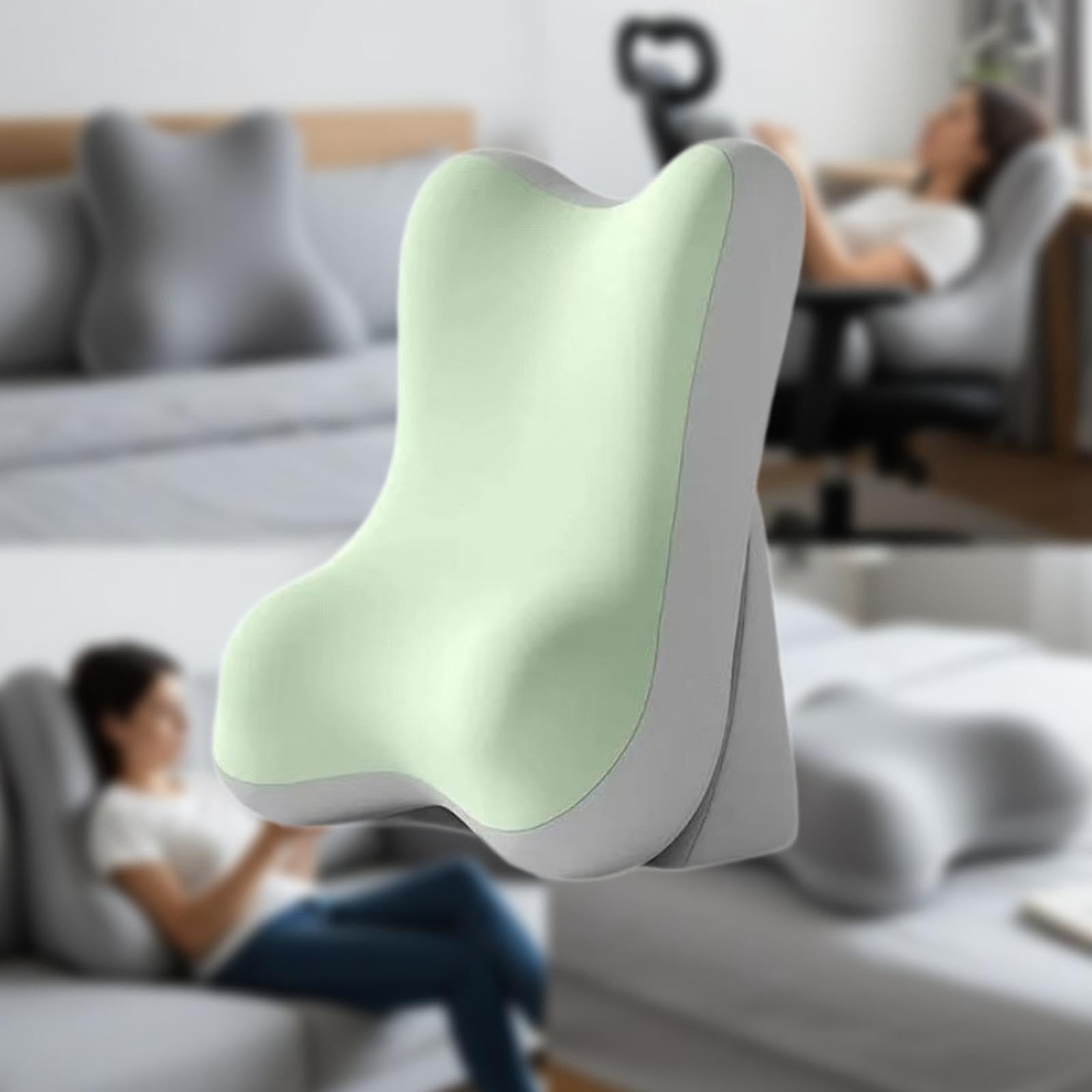 Poduszka do czytania, wielofunkcyjna, klinowa, miękkie oparcie do biura, akademika, mieszkania, ergonomiczne wsparcie dla relaksu i komfortu