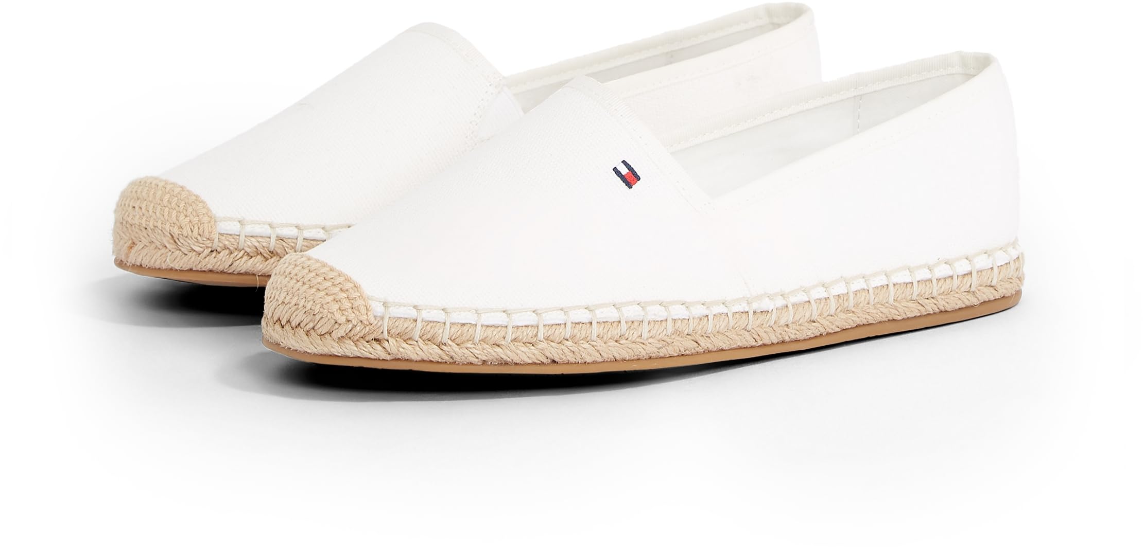 Tommy Hilfiger Women’s Flag Canvas Espadrilles with Logo