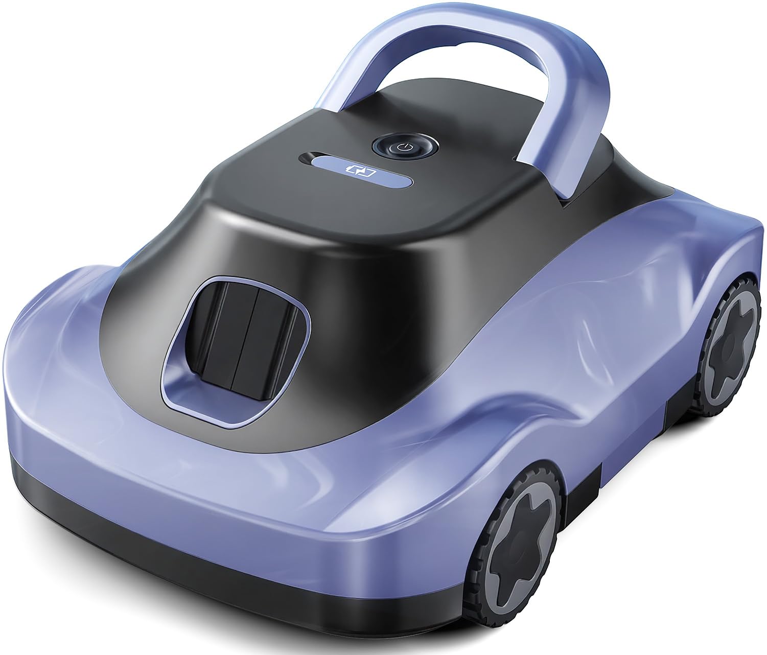 Robot Piscine, Aspirateur Piscine sans Fil, 180 Min d'Autonomie, Aspiration Puissante, Navigation Intelligente, Filtration Ultra-Fine, Auto-Parking, Robot Piscine sans Fil pour Piscines Hors Sol 200m²