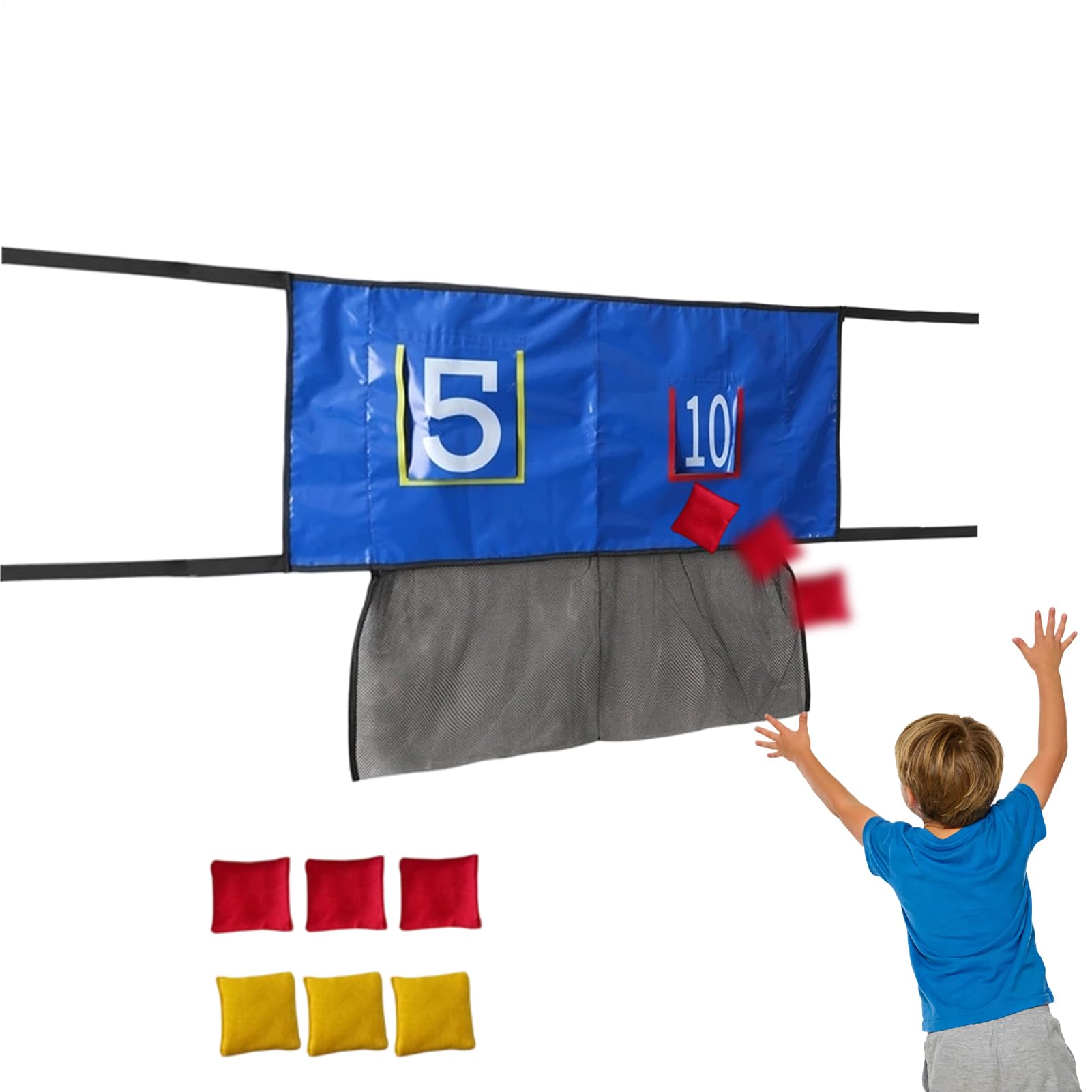 Jeu de lancer pour trampoline en PVC imperméable cible pour jardin - 8