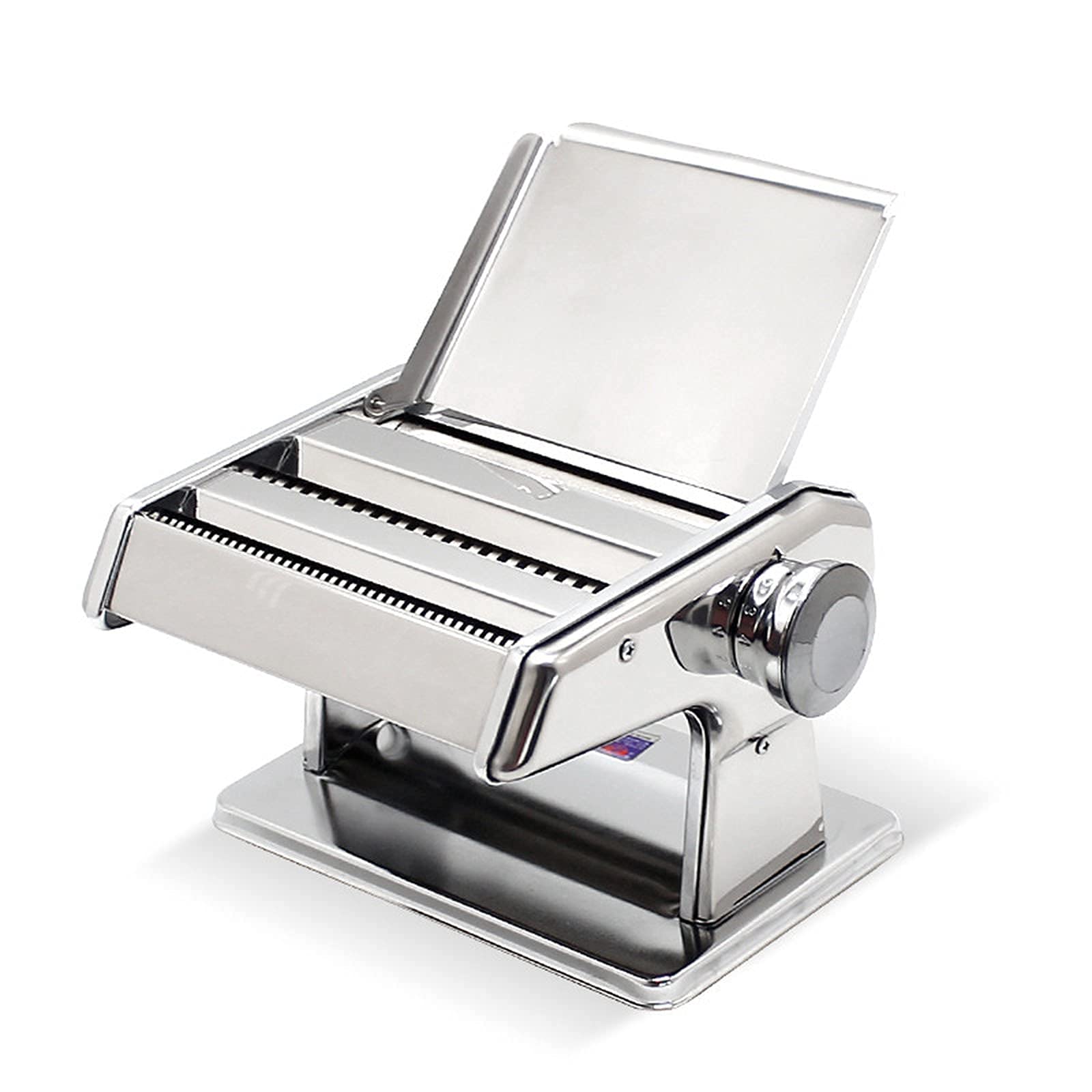 Sjdopulse Silver Pasta Machine, Pasta Maker, Pasta Roller, Noodle Maker Machine, Dough Cutter For Homemade Spaghetti And Ravioli, With Adjustable Thickness Settings,
