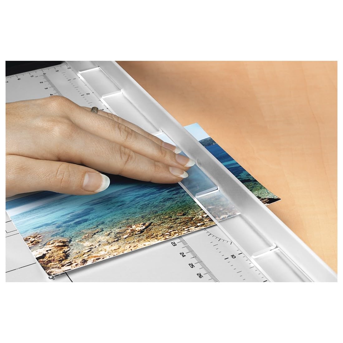 Hama | Cizalla Procut S 330 Plus (de palanca, máximo 10 hojas, CD/DVD) Gris y Negra