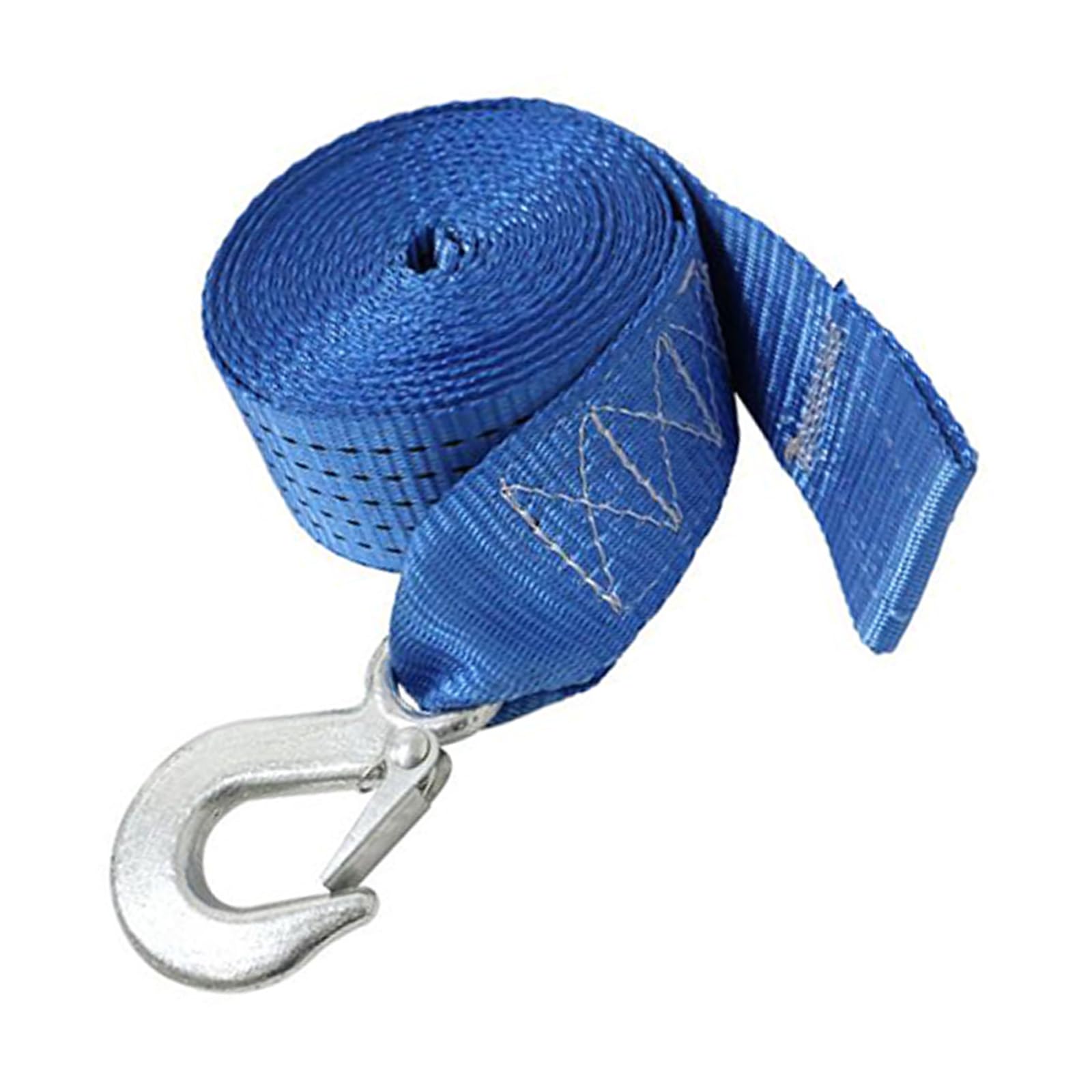 YROHGKPN Winch Strap with Hook for Towing Vehicles Replacement Heavy Duty