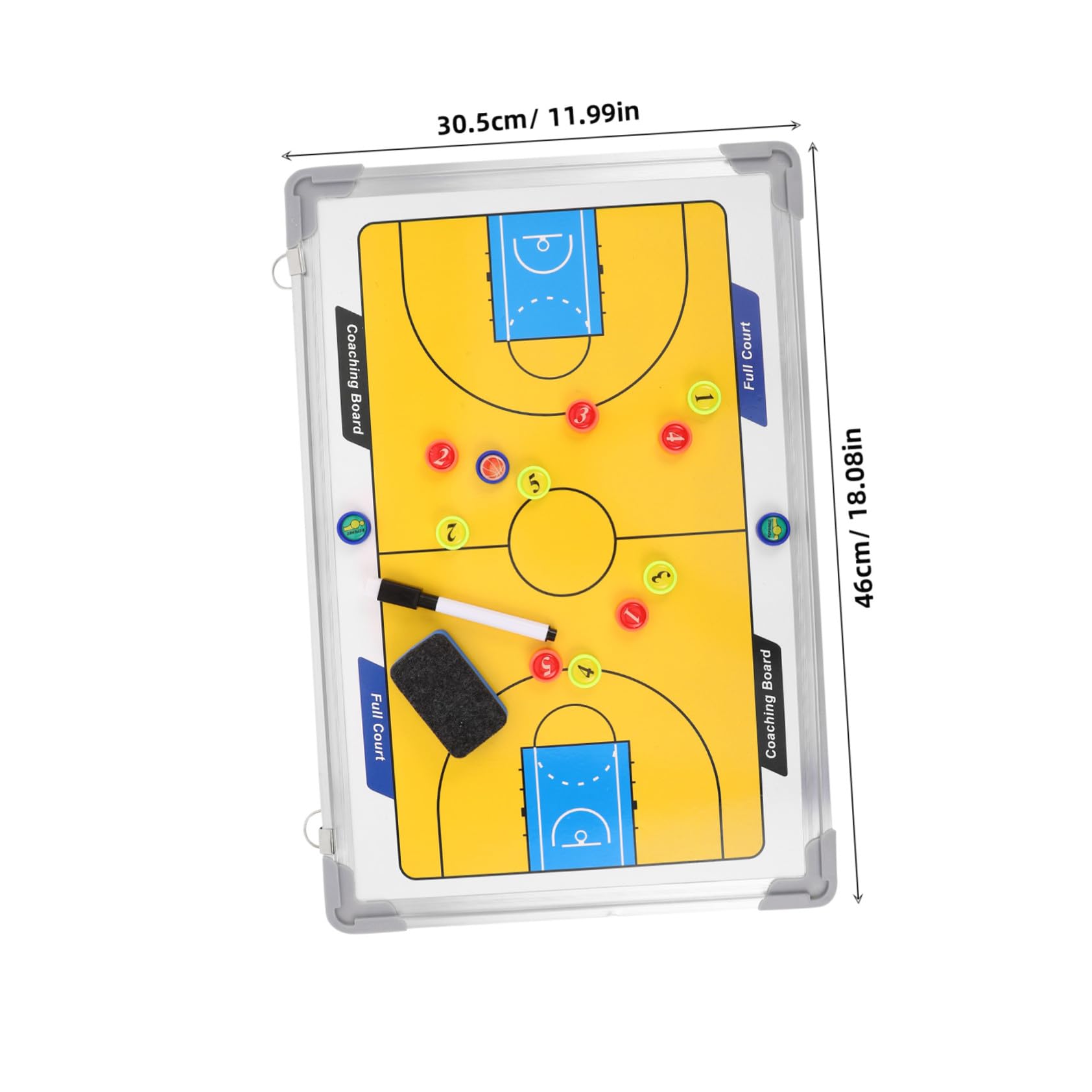 UPKOCH Pizarra de Baloncesto de Aleación de Aluminio para Entrenadores