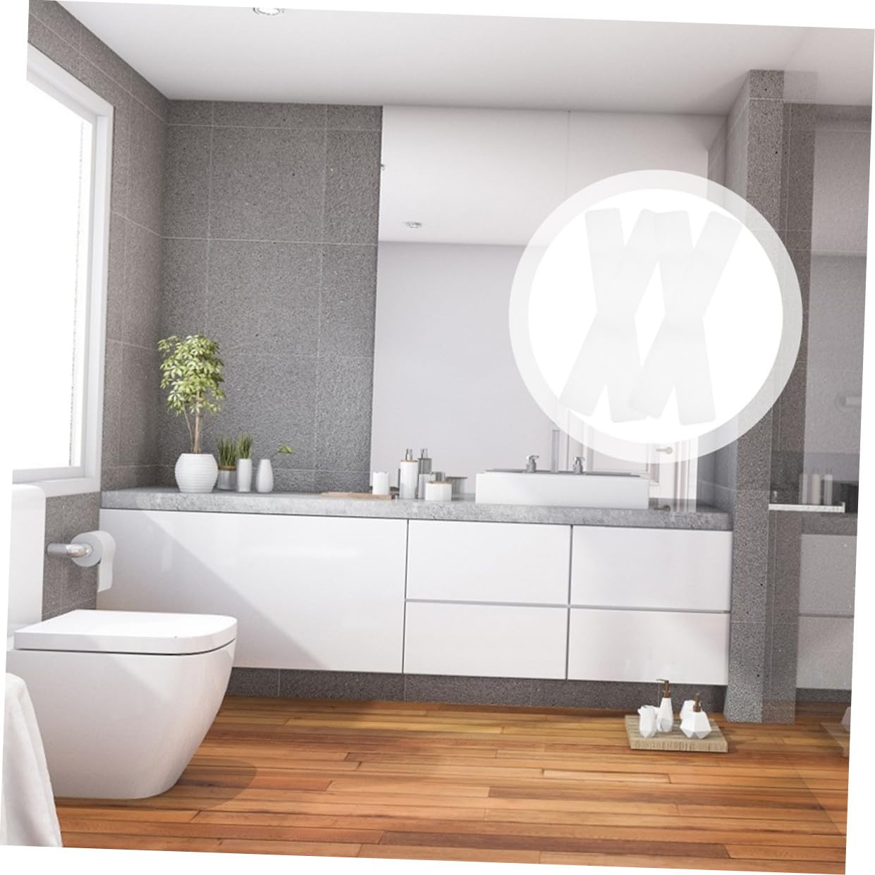 Tiras Antideslizantes para Suelo de Bañera y Ducha, 10 Piezas | Peva, Adhesivas y Fáciles de Usar, para Escaleras y Suelos, Fáciles de Retirar Buena Fijación