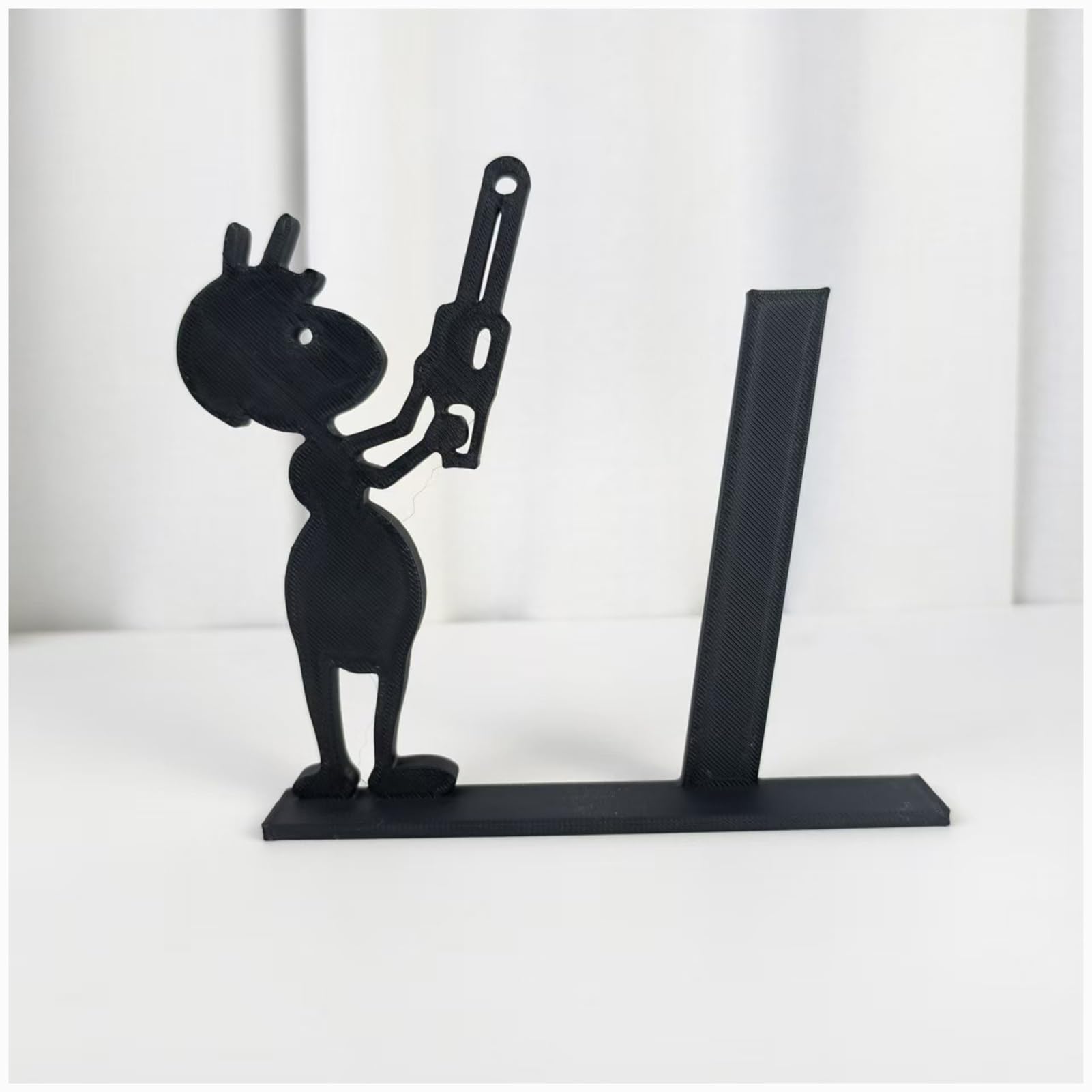 Portarotolo da Bagno Indipendente e Affascinante, portarotolo 3D Stampato, Adatto per WC per Ospiti, Case di Campagna, Sale Giochi, Bar, Hotel e Camper,G