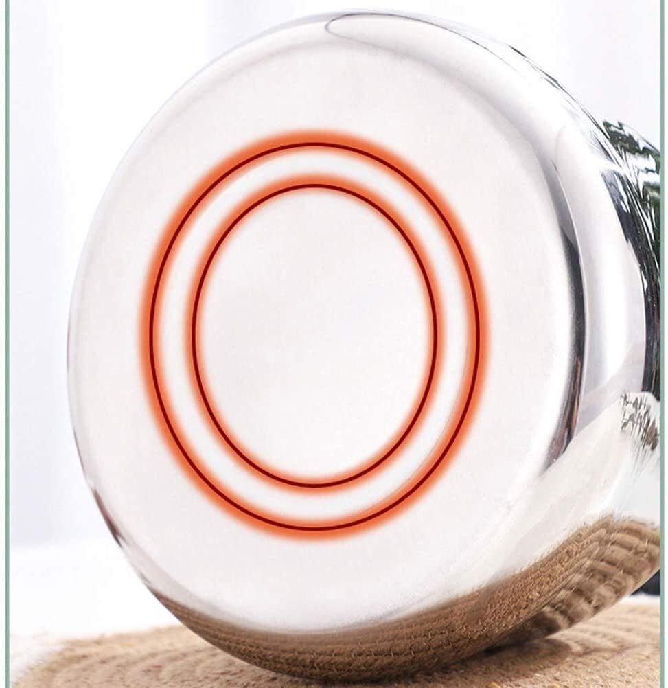 SHISHI Tetera de Acero Inoxidable silbar la Tetera, hervidor de Agua de los hogares con Mango ergonómico y Resistente al Calor, 5 litros Fácil de Limpiar y de Larga Vida útil.