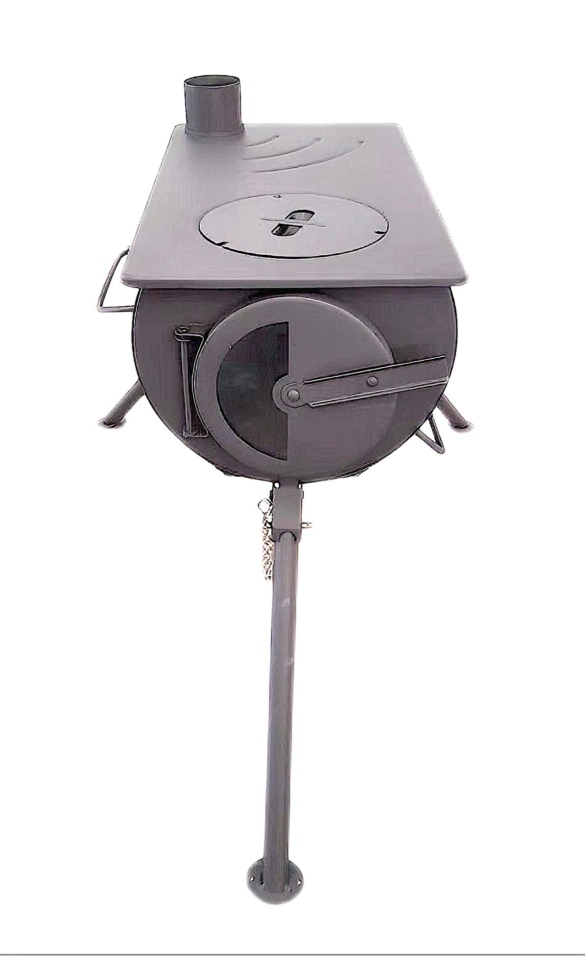 Outbacker Portable Wood Burning Stove - Glass Door : Amazon.co.uk: DIY u0026  Tools