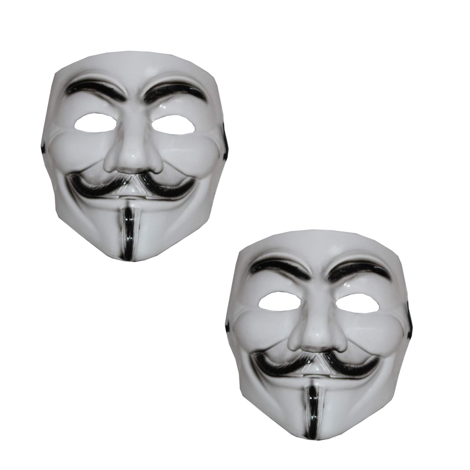 Kaku Fancy Dresses Vendetta Face Mask for Kids Halloween Party/Vendetta Face for Plays, Stage Shows - Pack of 2 (B08FBB823G) Amazon Price History, Amazon Price Tracker