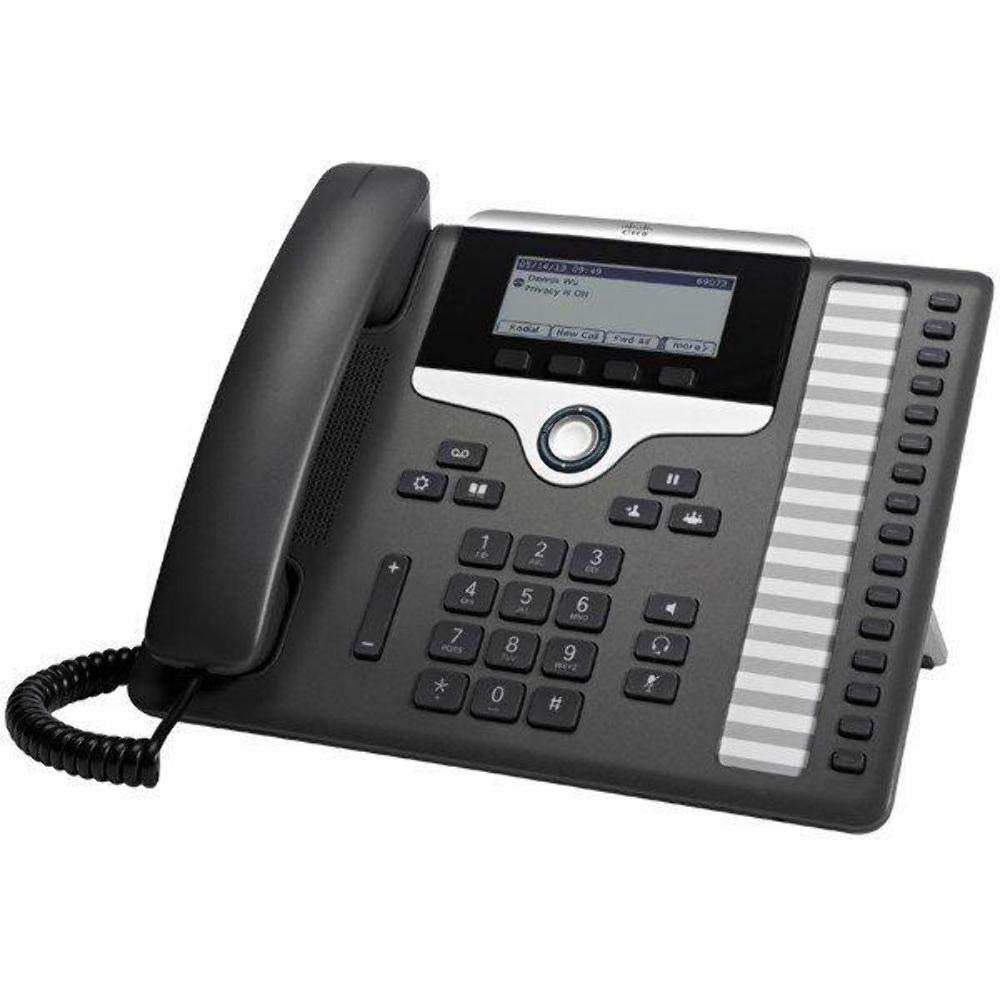 Cisco CP-7861-K9= 7861 Voip Phone, Black