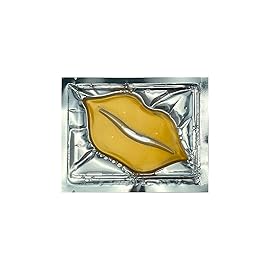 Jakuva 30PCS Collagen Lip Masks, Gel Patches Great for Moisturizing, Nourishing & Firming Lip, Sleeping Mask for Plumping Dry Face Care, Golden